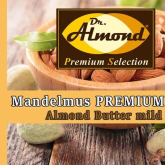 Mandelmus PREMIUM mild extra-fein vegan Brotaufstrich 400 g – Bild 3