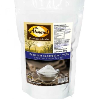 Premium Sahnepulver 75 % 400 g extra feines Pulver für selbstgemachte low carb Schokolade