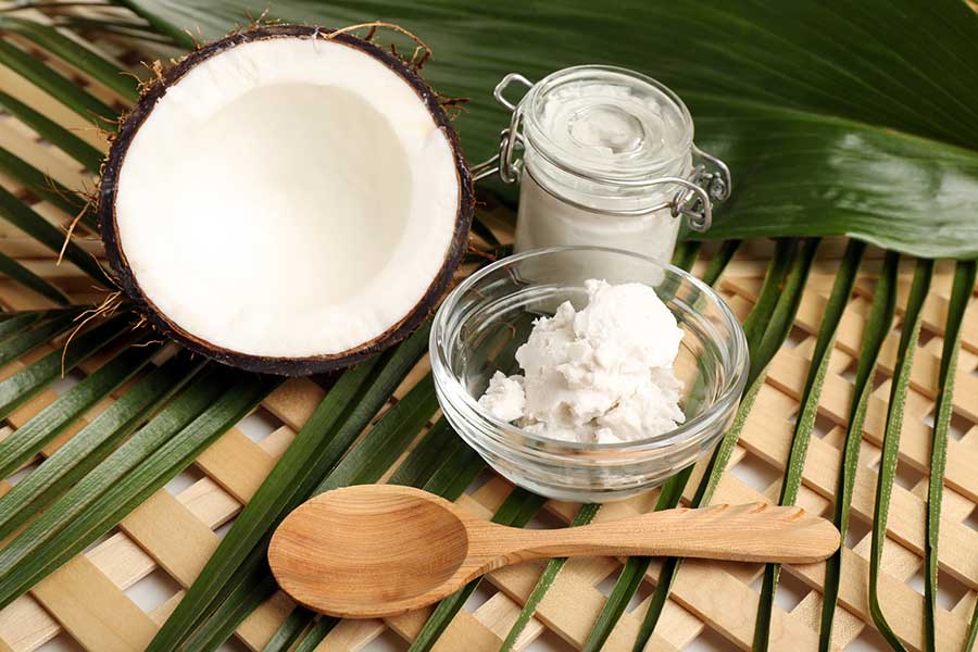 Kokosmus vegan low-carb