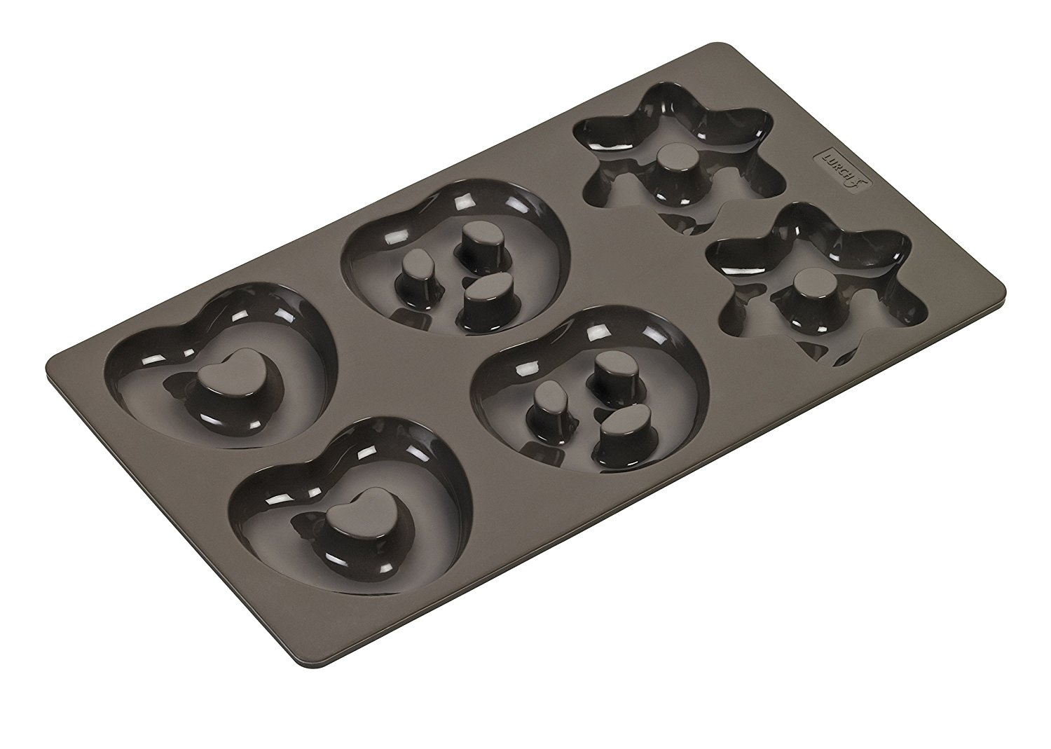 lebkuchen lurch flexiform herzen brezeln sterne weihnachten silikonbackform keksform