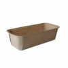 Papier-Backform PURE 1033 ml 6,1x10,8x23cm für Brote und Kuchen 25 Stück