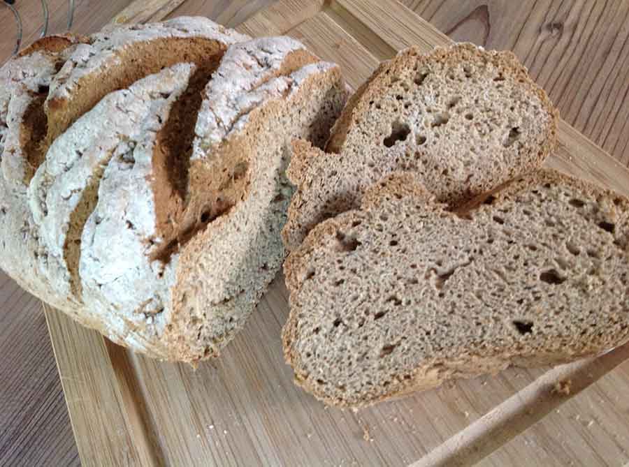 RHEINISCHES BAUERNBROT Eiweißbrot Backmischung | low carb keto glutenfrei – Bild 7
