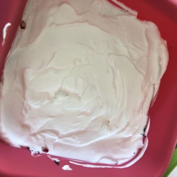 Rezept “Fluffietta” – Eis aus Proteinfluff Eiweissfluff lowcarb keto kalorienarm