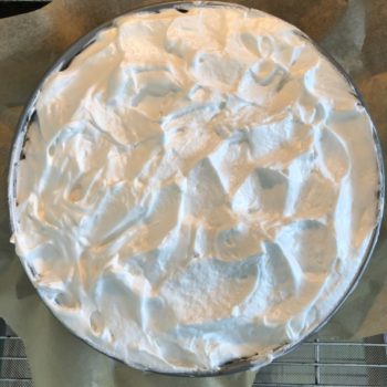 Rezept Pflaumen-Käsekuchen mit Baiserhaube lowcarb glutenfrei