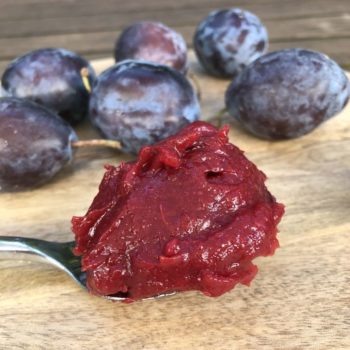 Rezept Pflaumencreme für Torten, Desserts, Eis lowcarb glutenfrei