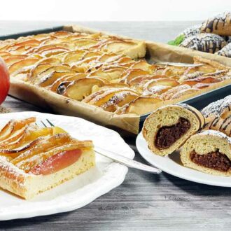 MANDELTEIG Classic Backmischung für Kuchen, Kuchenböden, süße Brote und Brötchen low carb glutenfrei sojafrei keto