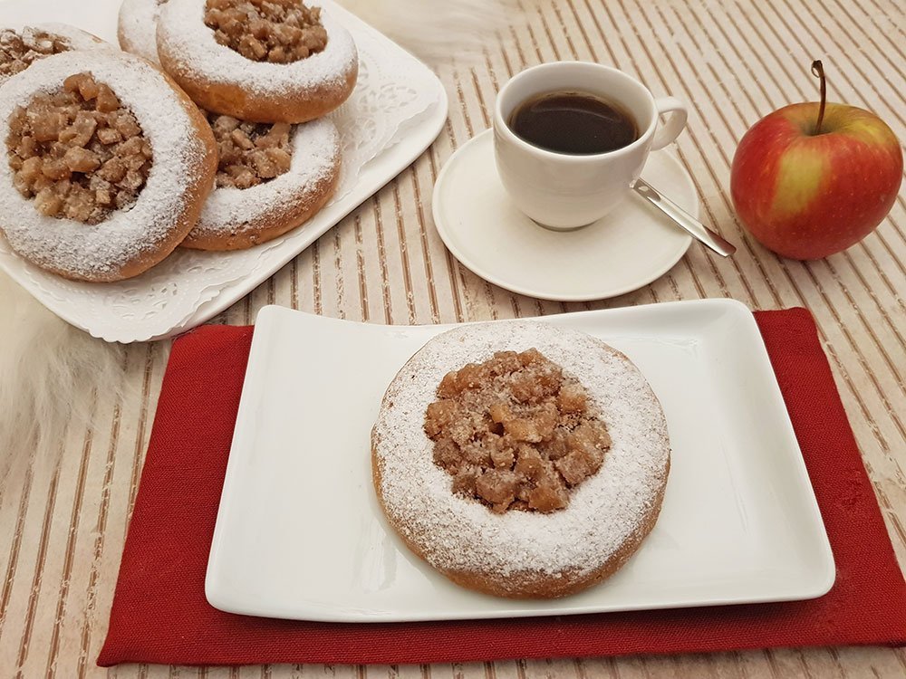 Rezept Apfelkränze lowcarb glutenfrei