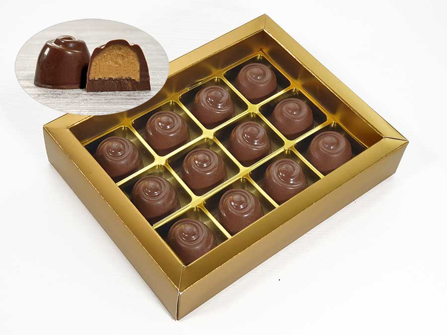 Low-Carb-Keto-Pralinen-zuckerfrei-12er-Vollmilch-Sahne-Nougat