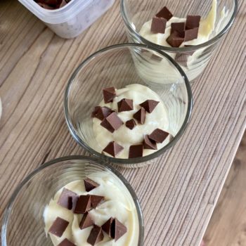 Rezept Proteindessert