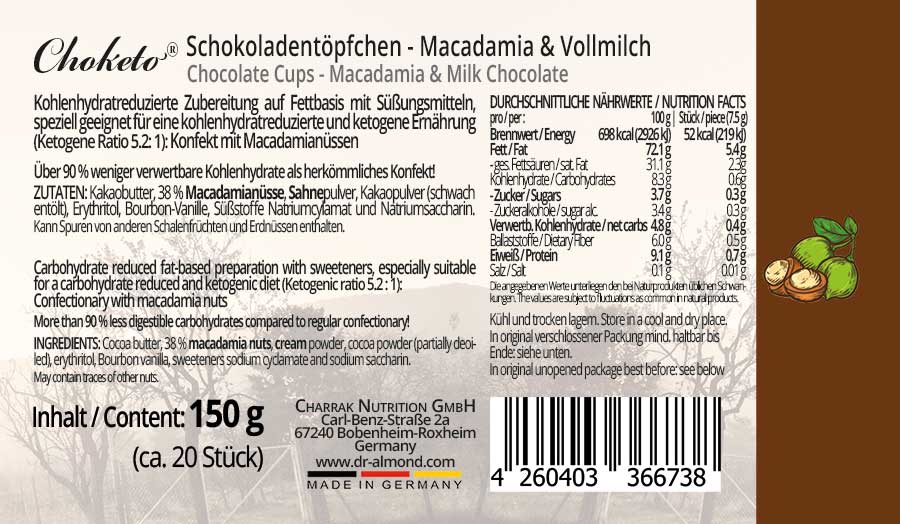 673-13_Choketo-Schokoladentoepfchen-MACADAMIA_low-carb_keto_zuckerfrei