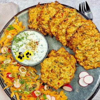 Rezept Karottenrösti lowcarb keto glutenfrei
