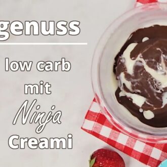Grundrezept Low Carb & Keto Eiscreme mit der Ninja Creami - Genuss ohne Reue!